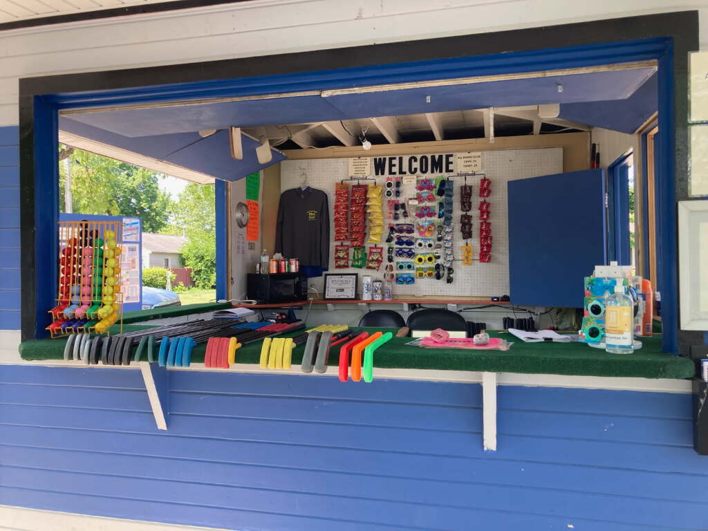 Our Mini Golf Shop